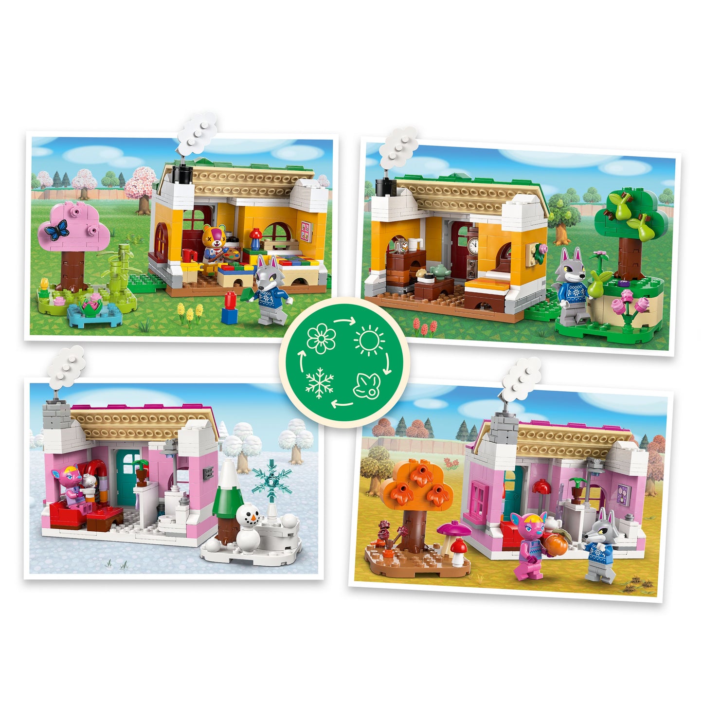 LEGO Creatieve huizen: seizoenenlang plezier 77057 Animal Crossing