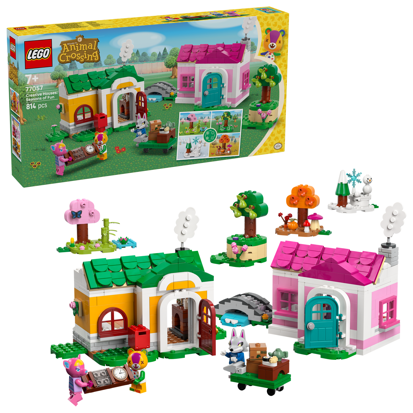 LEGO Creatieve huizen: seizoenenlang plezier 77057 Animal Crossing