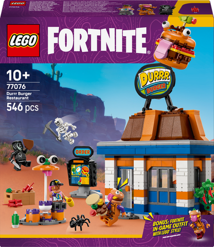 LEGO Durrr Burger Restaurant 77076 Fortnite