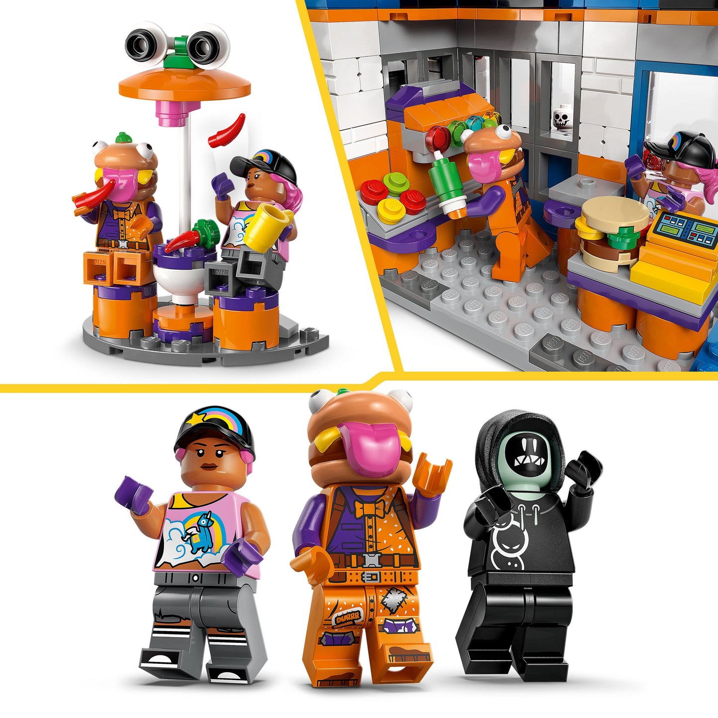 LEGO Durrr Burger Restaurant 77076 Fortnite