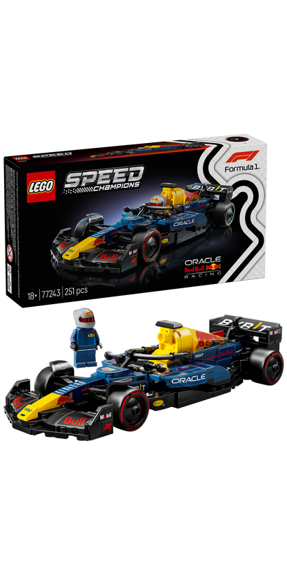 LEGO Red Bull Racing F 1 Formule Max Verstappen 77243 Speedchampions
