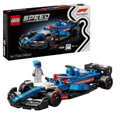 LEGO 77246 Visa Cash App RB, Een blikvanger voor elke Formule 1 verzameling