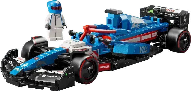 LEGO 77246 Visa Cash App RB, Een blikvanger voor elke Formule 1 verzameling