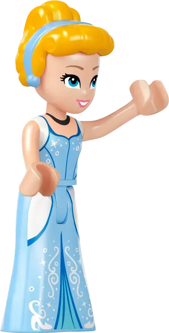 LEGO Assepoesters kasteel en paardenkoets 43275 Disney