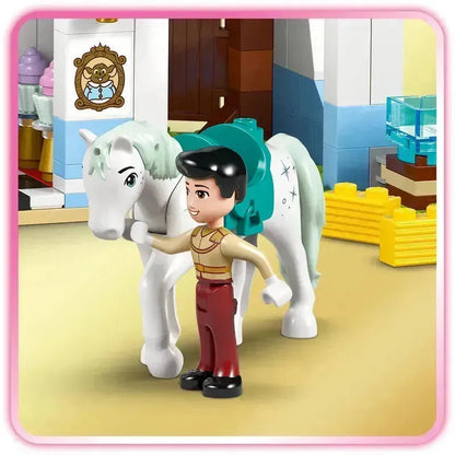 LEGO Assepoesters kasteel en paardenkoets 43275 Disney