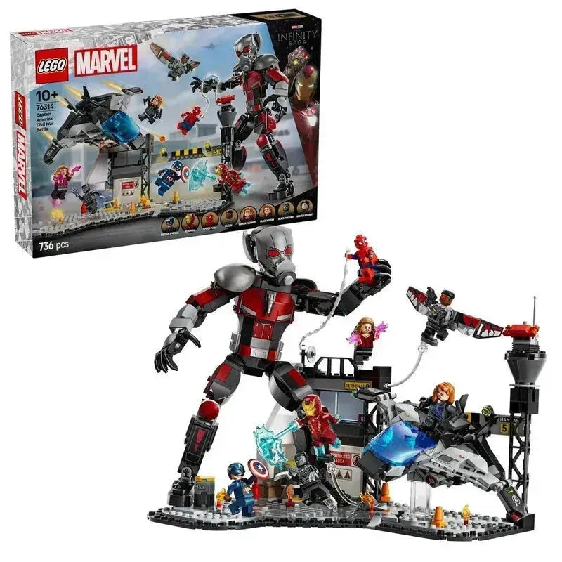 LEGO Captain America: Civil War Actiescene 76314 Superheroes