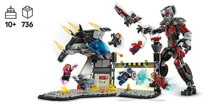 LEGO Captain America: Civil War Actiescene 76314 Superheroes