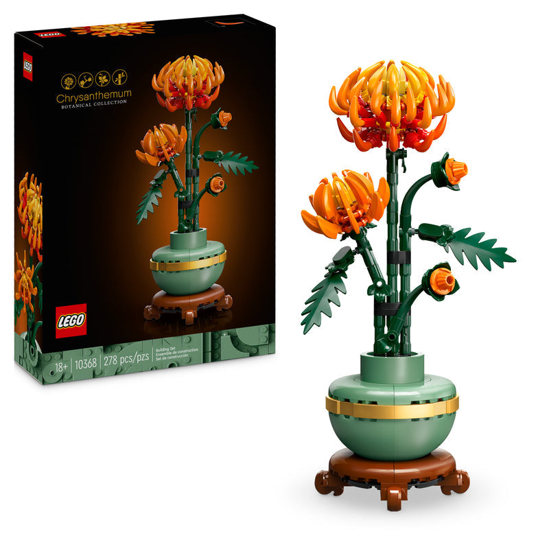 LEGO Chrysanthemum 10368 Botanical Collection