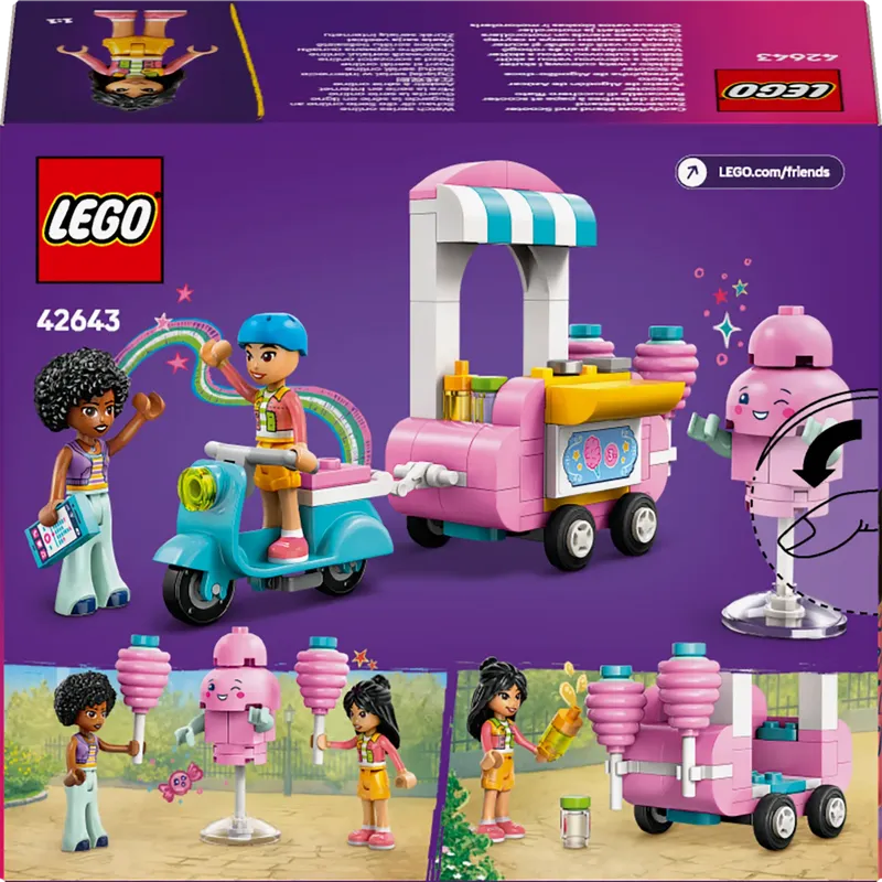 LEGO Cotton Candy & Bone Cars 42643 Friends