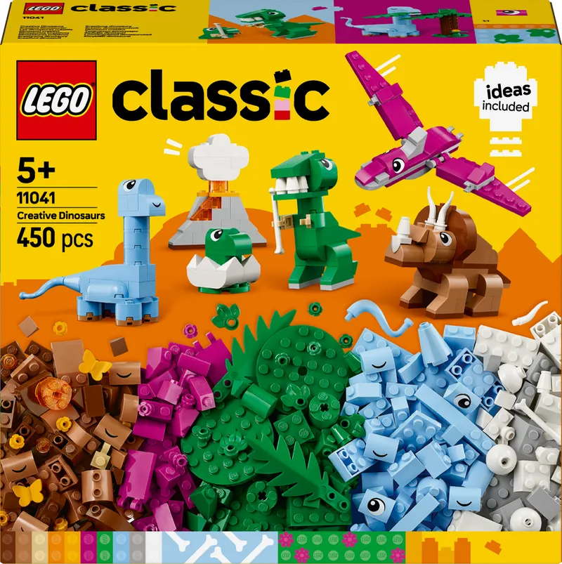 LEGO Creative Dinosaur 11041 Classic @ 2TTOYS | Official LEGO shop😊🥰 LEGO €. 34.99