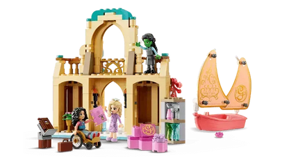 LEGO Glinda, Elphaba en Nessarose op Shiz University 75681 Wicked