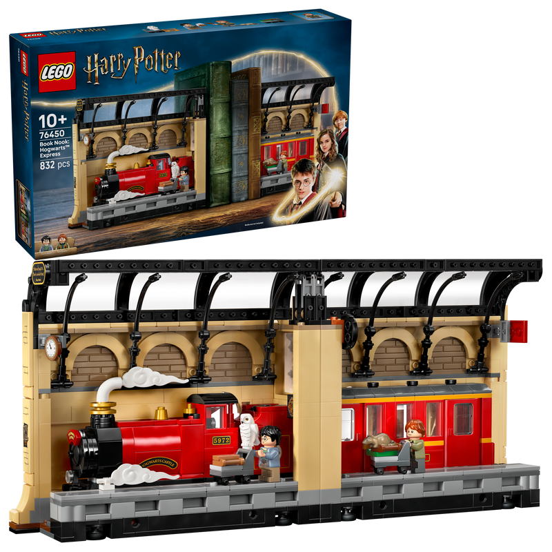 LEGO Zweinstein Express boekensteun 76450 Harry Potter