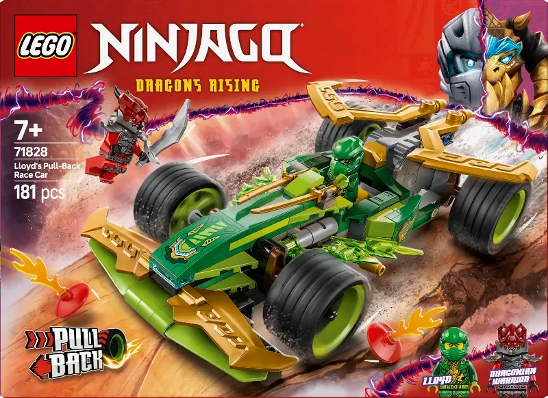 LEGO Lloyds Pull-back racewagen 71828 Ninjago