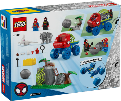 LEGO Reddingsmissie in de Dino Truck 11199 Spiderman