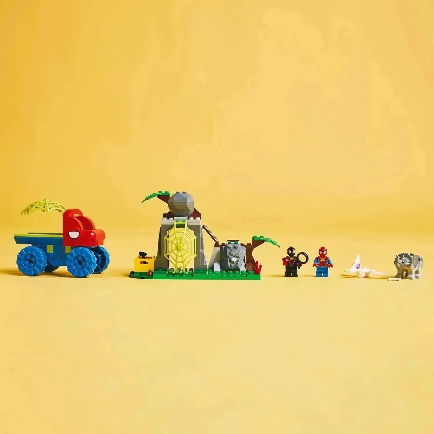 LEGO Reddingsmissie in de Dino Truck 11199 Spiderman