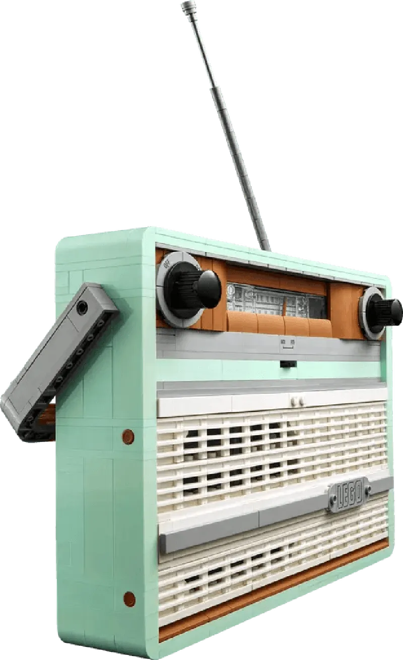 LEGO Retroradio 10334 Icons (levering: januari 2025) LEGO ICONS @ 2TTOYS | Official LEGO shop😊🥰 LEGO €. 99.99