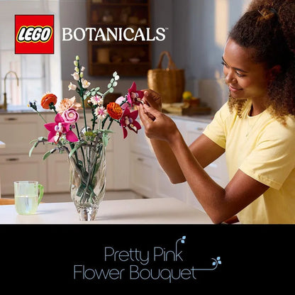 LEGO Pink Bouquet 10342 Botanical (Delivery: January 2025)