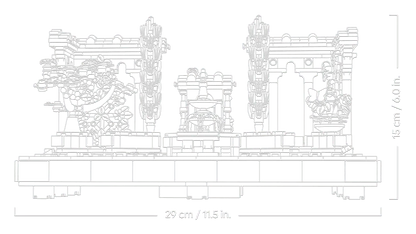 LEGO Tuin met fontein 10359 Icons