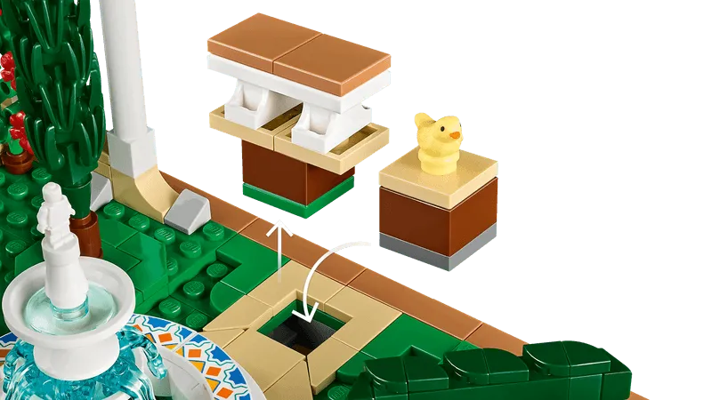 LEGO Tuin met fontein 10359 Icons