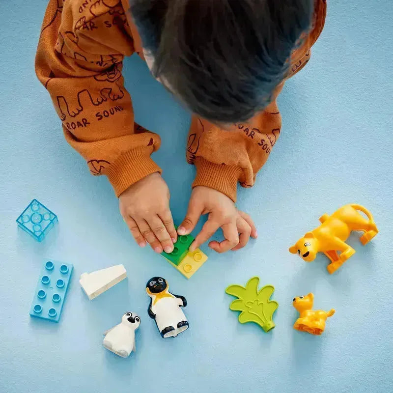 LEGO Wild Animal Families Penguins Lions 10442 DUPLO