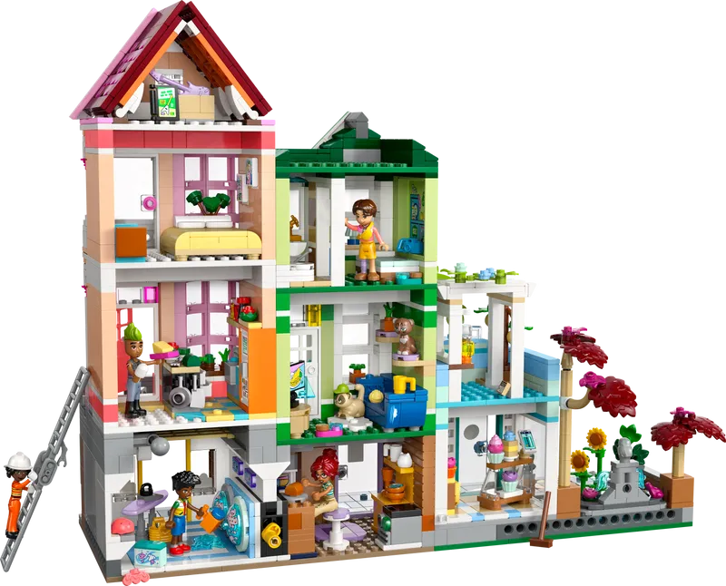 LEGO appartementen en winkels 42670 Friends