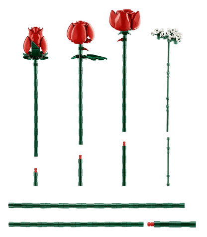 LEGO Bouquet of Roses 10328 Icons LEGO BOTANICAL @ 2TTOYS LEGO €. 59.99