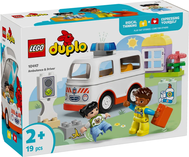 LEGO Ambulance with Driver 10447 DUPLO (Pre-Order: January 2025)