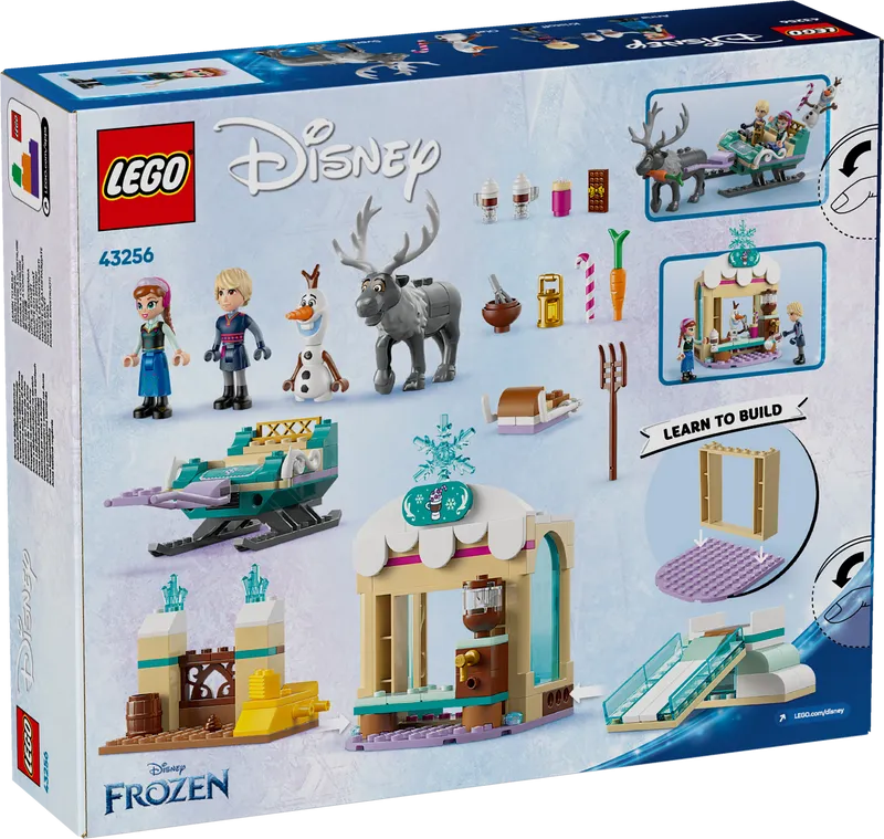 LEGO Anna's slee avontuur 43256 Disney