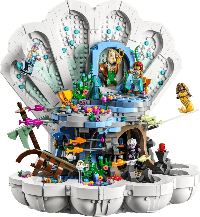 LEGO The Little Mermaid Royal Clamshell 43225 Disney LEGO DISNEY @ 2TTOYS LEGO €. 164.99