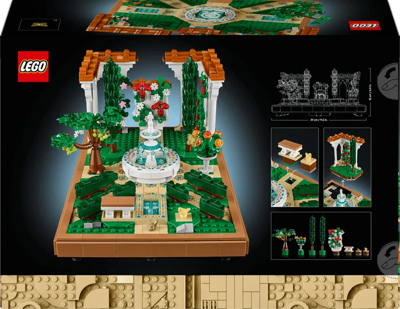 LEGO Garden with Fountain 10359 Icons