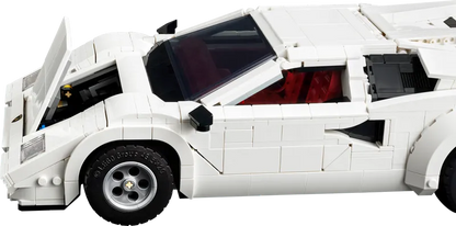 LEGO Lamborghini Countach 5000 Quattrovalvole (white) 10337 Icons