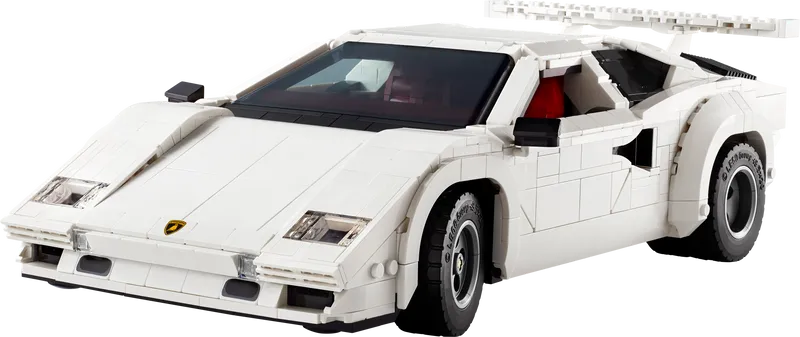 LEGO Lamborghini Countach 5000 Quattrovalvole (white) 10337 Icons