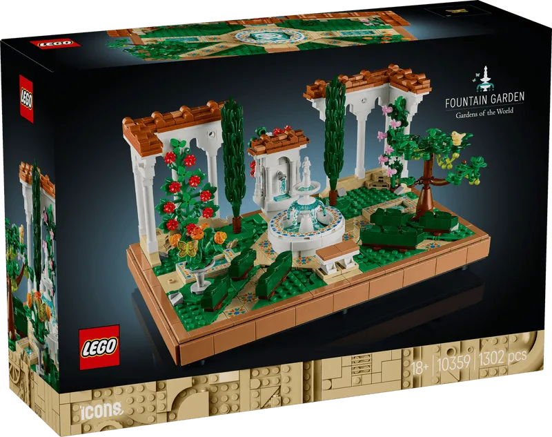 LEGO Garden with Fountain 10359 Icons