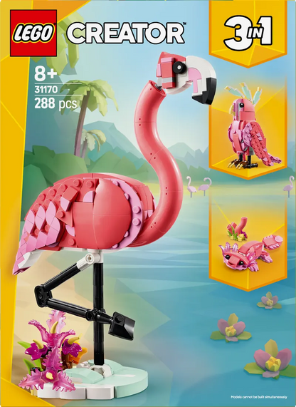 LEGO Wild Animals Pink Flamingo 31170 Creator