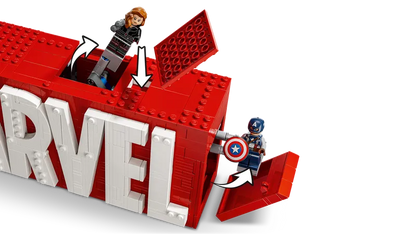 LEGO Marvel logo en figuren 76313 Superheroes