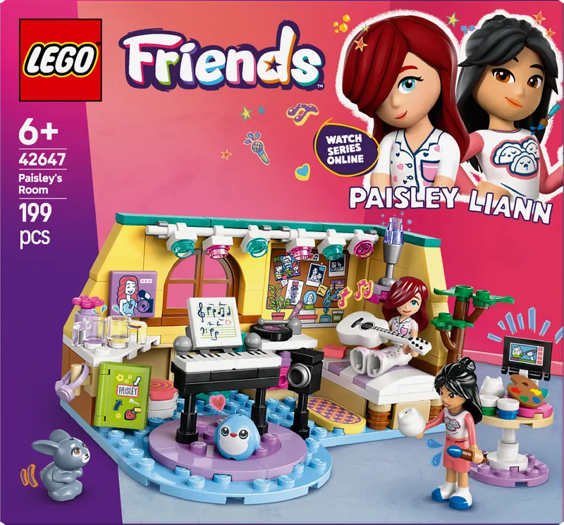 LEGO Paisley's kamer 42647 Friends