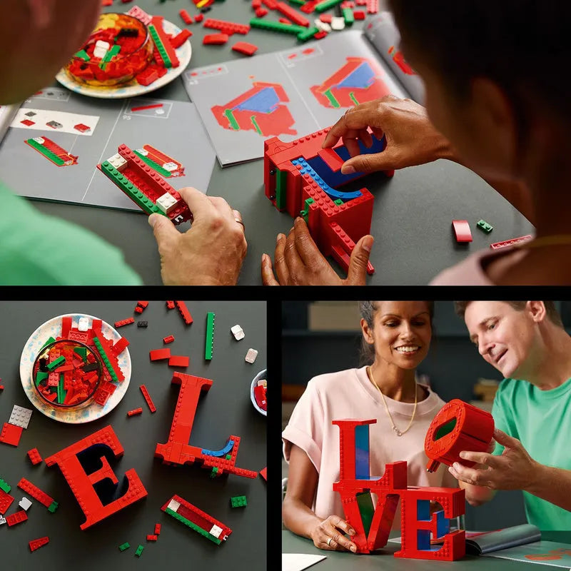 LEGO LOVE Sign 31214 Art