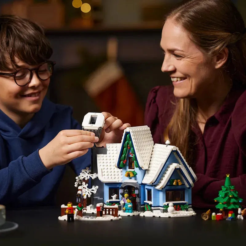 LEGO Bezoek van de kerstman 10293 Creator Expert