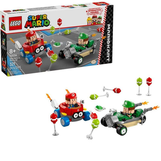 LEGO Mario Kart – Baby Mario vs. Baby Luigi 72034 SuperMario