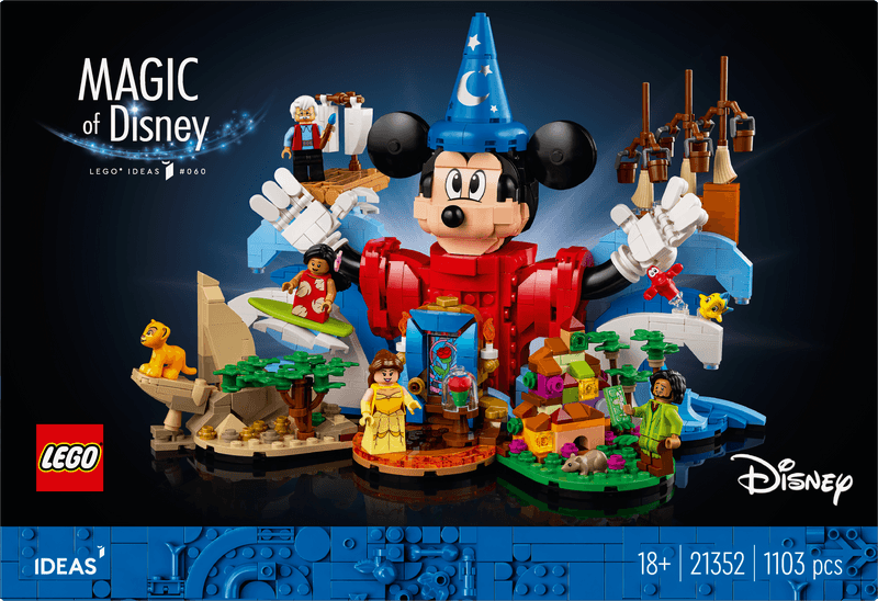 LEGO Disney 100 Celebration: Een magisch bouwavontuur 21352 Ideas