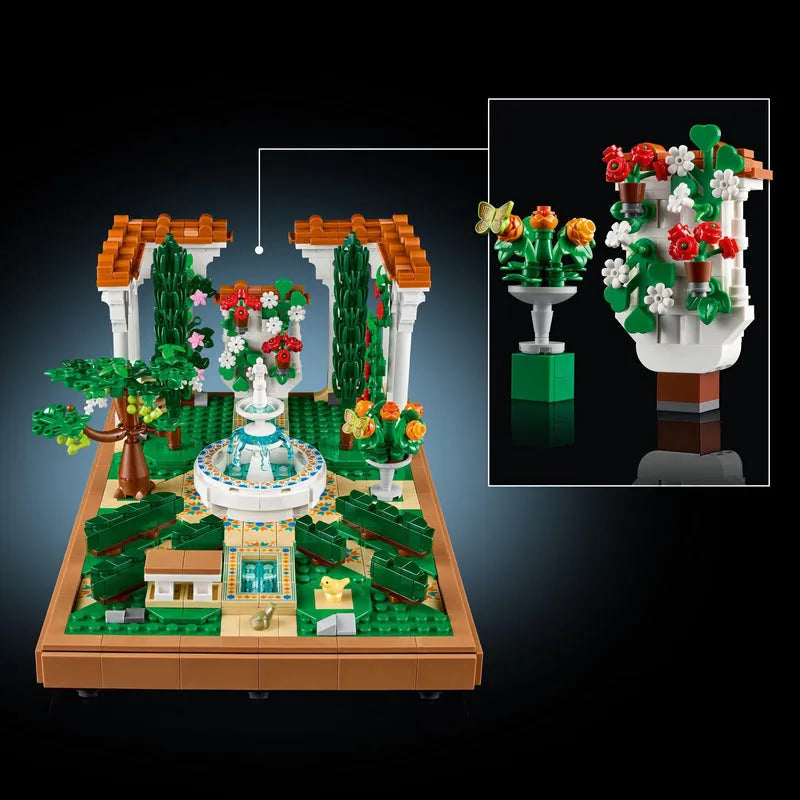 LEGO Garden with Fountain 10359 Icons