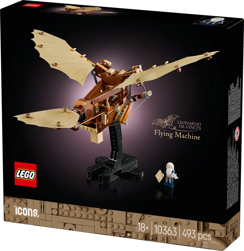 LEGO Leonardo da Vinci's Flying Machine 10363 Icons