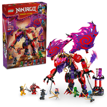 LEGO Lightning Tooth Chaos Dragon 71832 Ninjago (Pre-Order: March 2025)