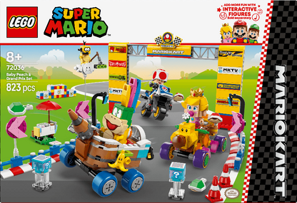 LEGO Mario Kart – Baby Peach &amp; Grand Prix Set 72036 SuperMario