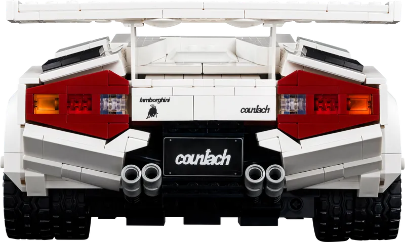 LEGO Lamborghini Countach 5000 Quattrovalvole (white) 10337 Icons