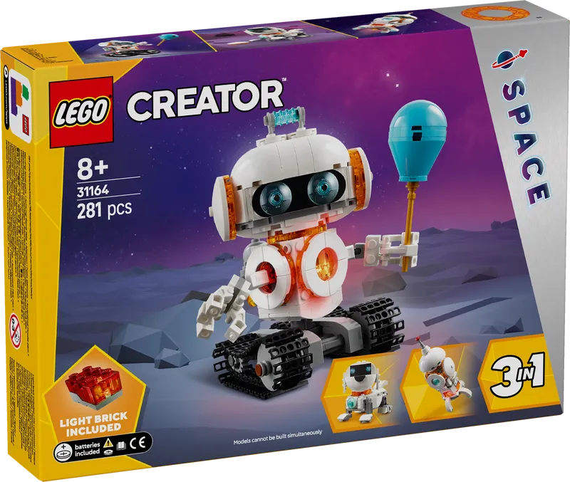 LEGO Space Robot 31164 Creator 3 in 1 Pre-Order: January 2025)