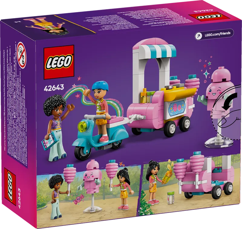 LEGO Cotton Candy &amp; Bone Cars 42643 Friends (Pre-Order: January 2025)