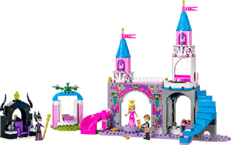 LEGO Aurora's kasteel 43211 Disney LEGO DISNEY @ 2TTOYS | Official LEGO shop😊🥰 LEGO €. 37.99