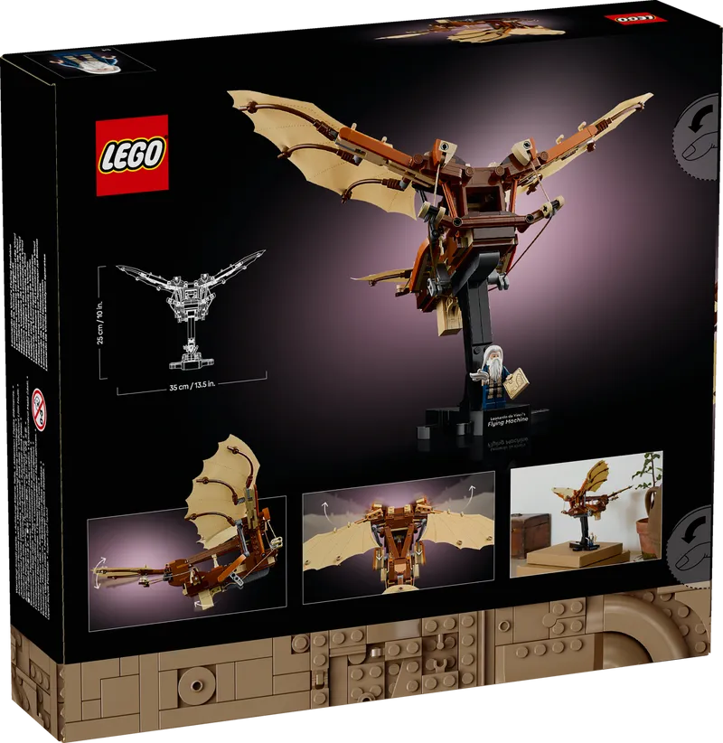 LEGO Leonardo da Vinci's Flying Machine 10363 Icons