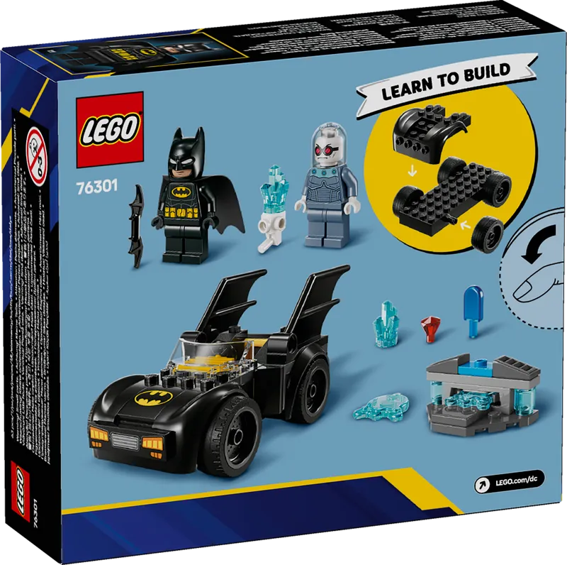 LEGO Batman &amp; Batmobile Vs Mr. Freeze 76301 Batman (Delivery: January 2025)